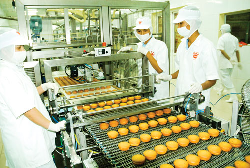 Máy sản xuất bánh trung thu